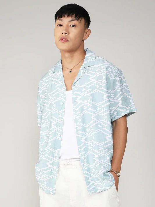 Geometric Overlap Shirt
