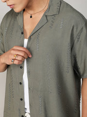 Embroidered Twist Shirt