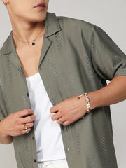 Embroidered Twist Shirt