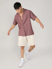 Embroidered Twist Shirt