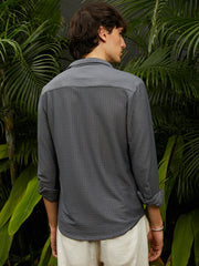 Hive-Textured Shirt