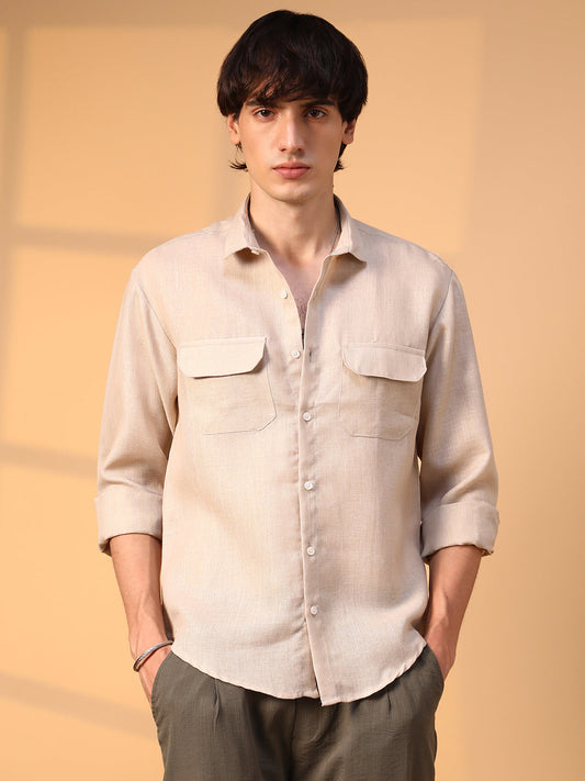 Solid Utility Shirt