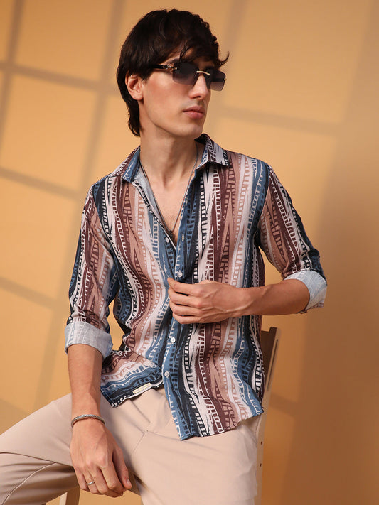 Strokes Block Shirt
