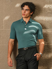 Warp-Tactile Polo T-Shirt