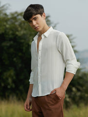 Ridge-Striped Shirt