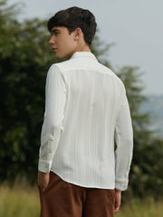Ridge-Striped Shirt