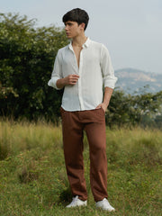 Ridge-Striped Shirt