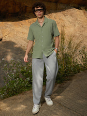 Rope-Ribbed Shirt