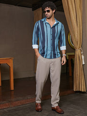 Brushstroke Pattern Shirt