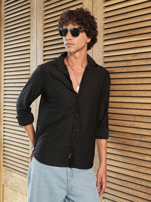Herringbone-Tactile Shirt
