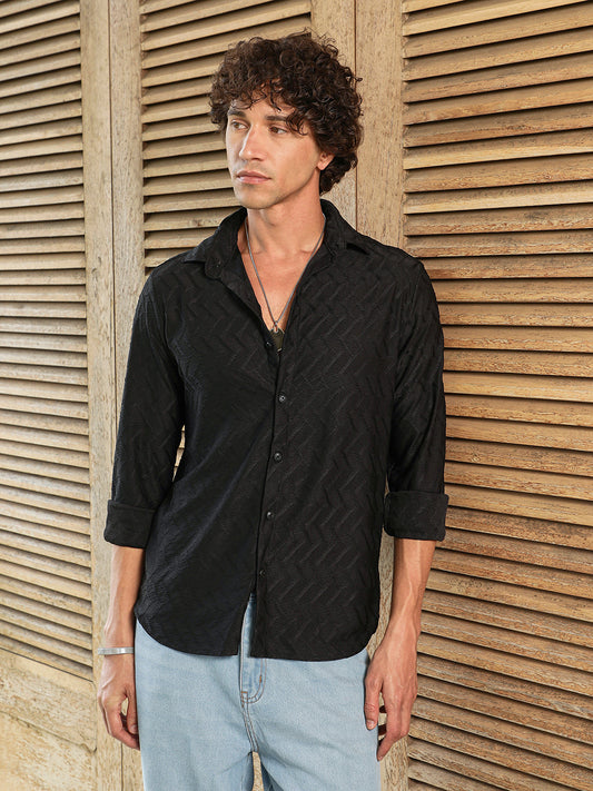 Herringbone-Tactile Shirt