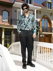 Contrast-Scuff Shirt
