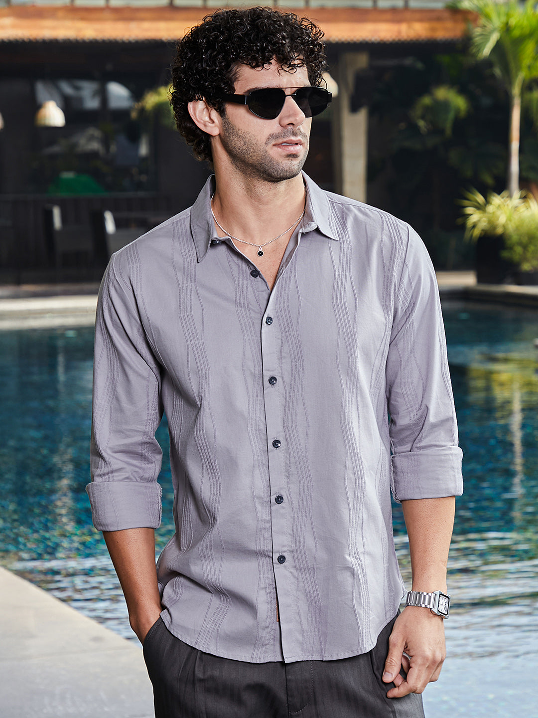 Swirl-Tactile Shirt