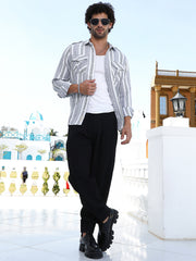 Nomad-Striped Utility Shirt