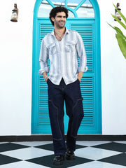 Nomad-Striped Utility Shirt