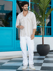 Nomad-Striped Utility Shirt