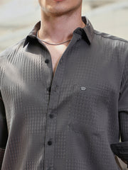 Houndstooth-Tactile Shirt