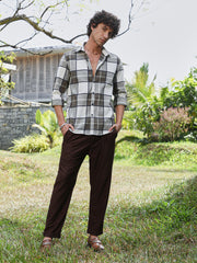 Overlaping Check Shirt