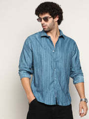 Ripple-Edge Shirt