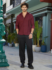 Ripple-Edge Shirt