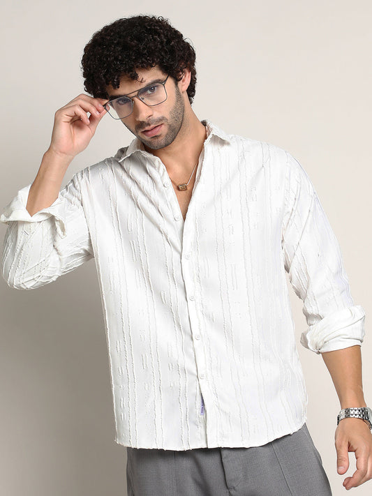 Ripple-Edge Shirt