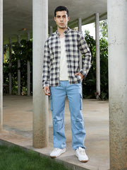 Button-Down Tartan Shirt
