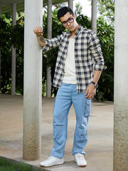 Button-Down Tartan Shirt
