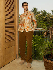 Freesia-Imprint Shirt