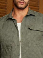 Obliqa-Utility Relaxed Shirt
