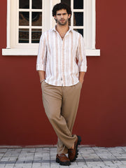 Pincandy-Striped Regular Shirt