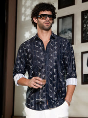 Ditsy Imprint Shirt