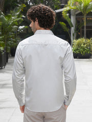 Pleated-Collar Shirt