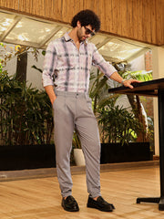 Distressed-Check Shirt