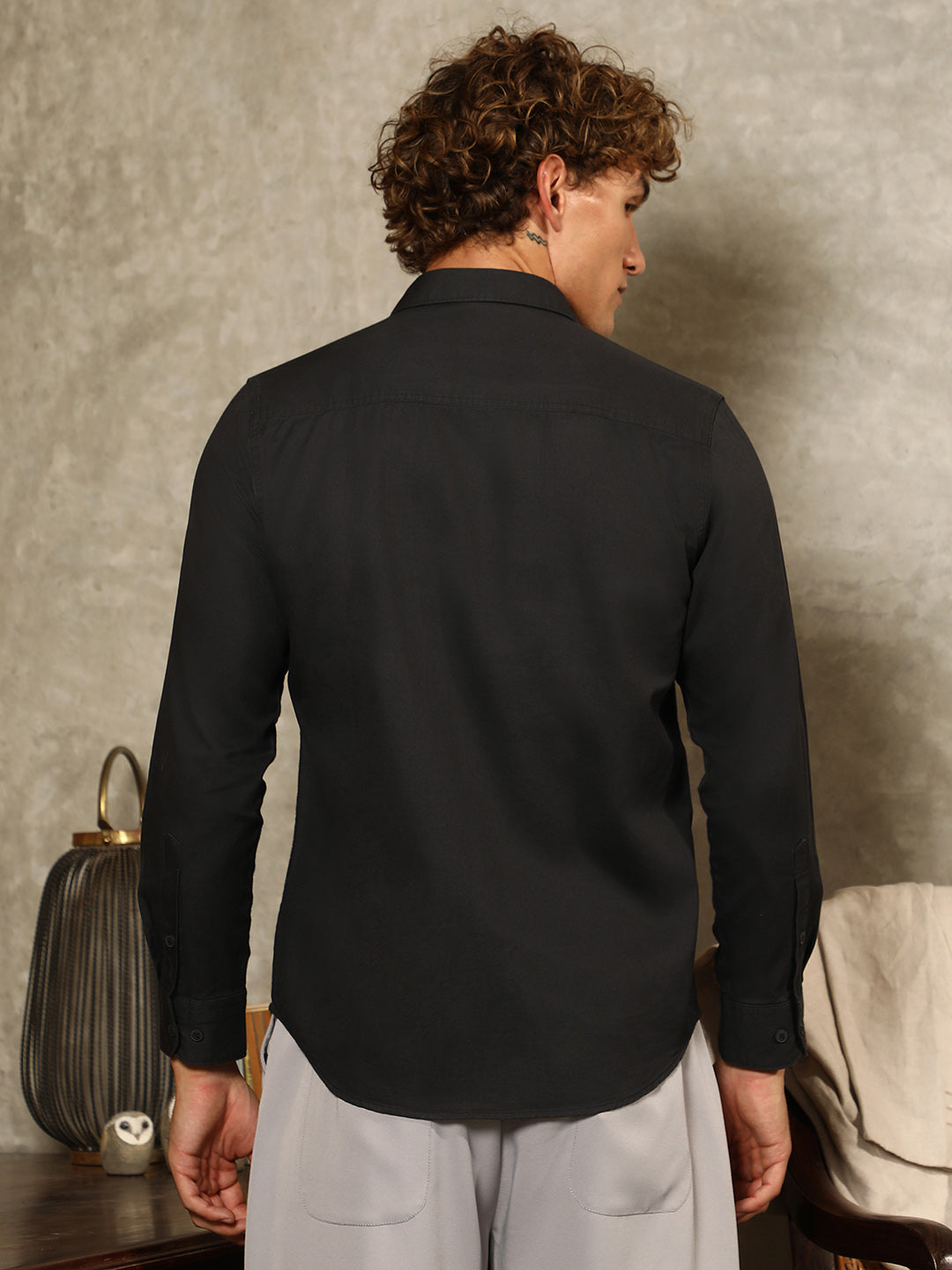 Campus Sutra - Button-Down Utility Shirt