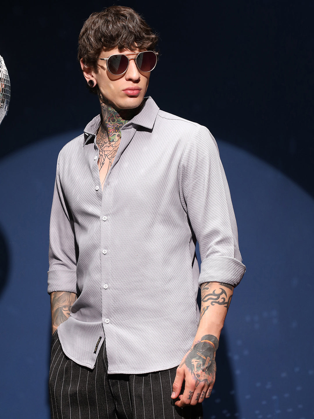 Slanted-Trough Shirt