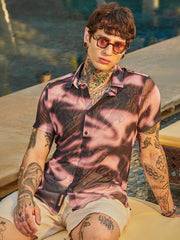 Blurred-Mesh Shirt
