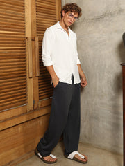 Hive-Weave Textured Shirt