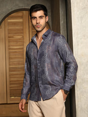 Thread-Imprint Shirt