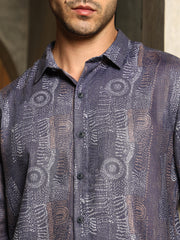Thread-Imprint Shirt