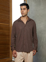 Bloom-Textured Shirt