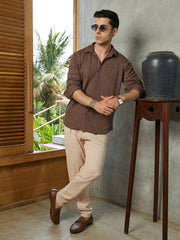 Bloom-Textured Shirt