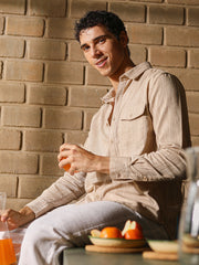 Thread-Jacquard Shirt