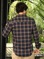 Button-Down Tartan-Plaid Shirt