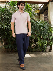 Seamless Waffle Polo T-Shirt