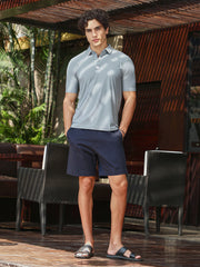 Seamless Solid Polo T-Shirt