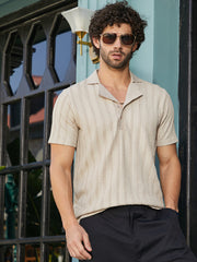 Wicker-Tactile Polo T-Shirt