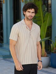 Wicker-Tactile Polo T-Shirt