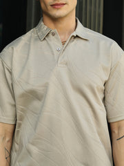 Scratch-Tactile Polo T-Shirt