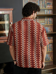 Folk-Logenze Oversized Polo T-Shirt