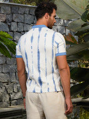 Tie-Dye Tactile Polo T-Shirt